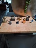 Acht miniaturen een paar van echt koper, Verzamelen, Poppenhuizen en Toebehoren, Ophalen of Verzenden, Zo goed als nieuw, Decoratie