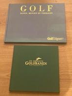 2 Grote Golfboeken: Mooiste Banen in Nederland & de Wereld, Ophalen of Verzenden, Gelezen, Balsport