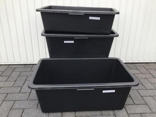 Rechthoek bak.Nieuw.Maat: 40,65,90ltr. Manden.Nieuw.42,52ltr, Tuin en Terras, Bloembakken en Plantenbakken, Nieuw, Kunststof, Tuin