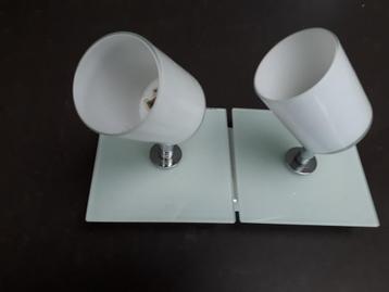 Plafondspot 2 lamps armatuur beschikbaar voor biedingen