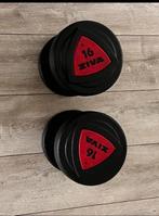 ZIVA Dumbells - 2 x 16 kg, Ophalen of Verzenden, Gebruikt, Armen, Dumbbell