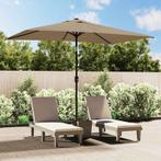 Parasol met metalen paal 300x200 cm €59, Tuin en Terras, Parasols, Ophalen of Verzenden, Nieuw, Stokparasol