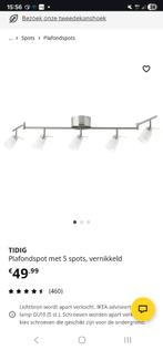 Plafondlamp ikea, Ophalen, Zo goed als nieuw, Glas