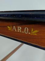 Louis XV dubbelzijdig mahonie en rozenhout plat bureau, Ophalen, ., ., Bureau