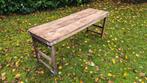 Markttafel antiek, vintage, Huis en Inrichting, Gebruikt, 100 tot 150 cm, Rechthoekig, Overige houtsoorten