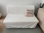 GRATIS Ikea slaapbank, Ophalen, Wit, Tweepersoons, Zo goed als nieuw