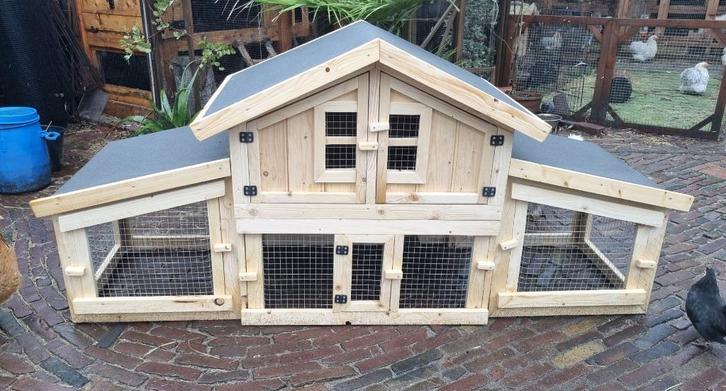 konijnenhok, Dieren en Toebehoren, Knaagdieren en Konijnen | Hokken en Kooien, Nieuw, Hok, 90 cm of meer, 110 cm of meer, Ophalen