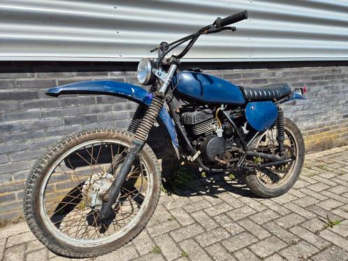 Te koop Suzuki TS50 X met brommer kenteken !! 185cc !!, Fietsen en Brommers, Brommers | Oldtimers, Overige merken, Ophalen