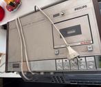 Vintage Phillips cassette recorder 2400, Audio, Tv en Foto, Cassettedecks, Ophalen of Verzenden, Philips