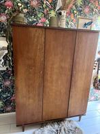 Vintage Deense kledingkast | 185x180x52 cm, Huis en Inrichting, Kasten | Kledingkasten, Ophalen, Gebruikt, 150 tot 200 cm, Met hangruimte