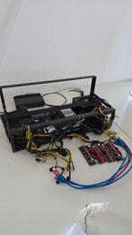 Mining rig, met 2x voeding., Ophalen of Verzenden, Gebruikt