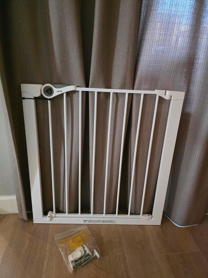 Noma Easy Fit Traphekje - Klemhekje 75-82 cm breedte, Kinderen en Baby's, Traphekjes, Zo goed als nieuw, Klemhekje, Metaal of IJzer