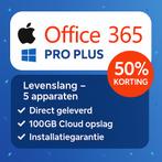 Office 365 Pro Plus – Levenslang | Windows&Mac | 5 apparaten, Ophalen, Nieuw, Word, MacOS