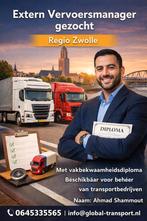Externe vervoersmanager, NIWO vergunning, Eén persoon