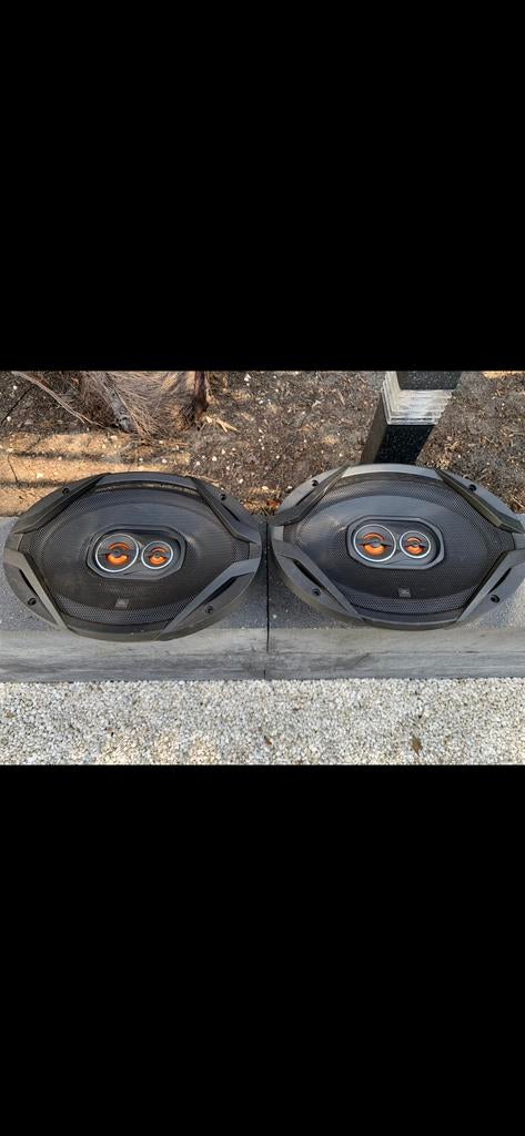 JBL Speakers en Boss Versterker, Auto diversen, Autospeakers, Ophalen of Verzenden, Gebruikt