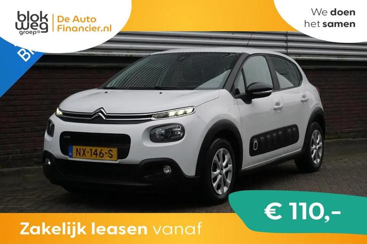 Citroën C3 1.2 PureTech Feel/Navigatie/Parkeers € 6.450,0, Auto's, Citroën, Bedrijf, Te koop, C3, ABS, Airbags, Airconditioning