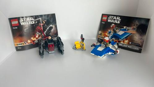 ✅ LEGO® Star Wars 75196 -  A-wing TIE Silencer Microfighter, Kinderen en Baby's, Speelgoed | Duplo en Lego, Gebruikt, Ophalen of Verzenden