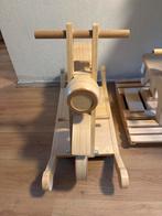 Houten Schommel Motor voor Kinderen, Ophalen, Zo goed als nieuw, Jongen of Meisje