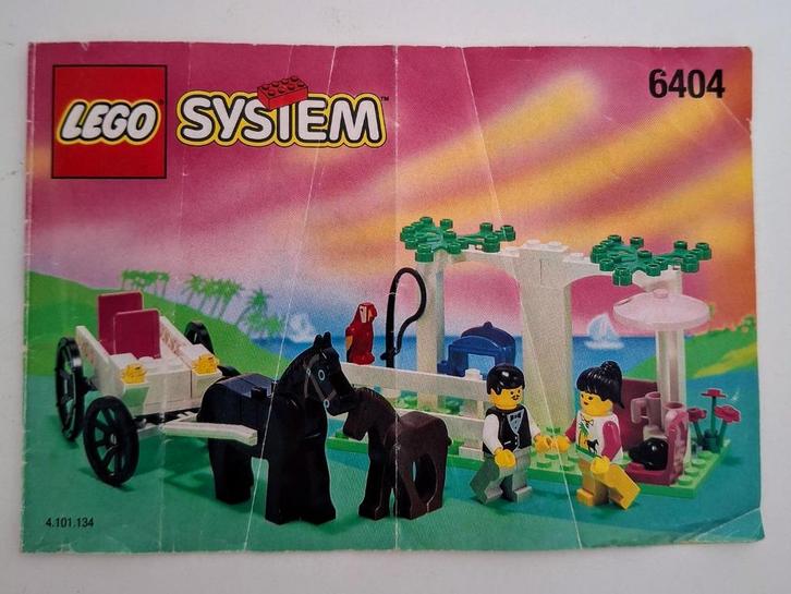 Lego Nr6404 Paradisa Carriage Ride Girls zgan Vintage €15,99, Kinderen en Baby's, Speelgoed | Duplo en Lego, Zo goed als nieuw