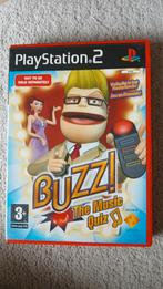 Buzz, The Music Quiz. PlayStation 2, Spelcomputers en Games, Games | Sony PlayStation 2, Muziek, Ophalen of Verzenden, Zo goed als nieuw