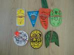 Diverse oude carnavals insignes Peeenrijk Dongen, Ophalen of Verzenden, Overige materialen, Nederland
