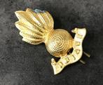 Britse collar badge Artillery, Verzamelen, Militaria | Tweede Wereldoorlog, Ophalen of Verzenden, Landmacht, Engeland, Embleem of Badge