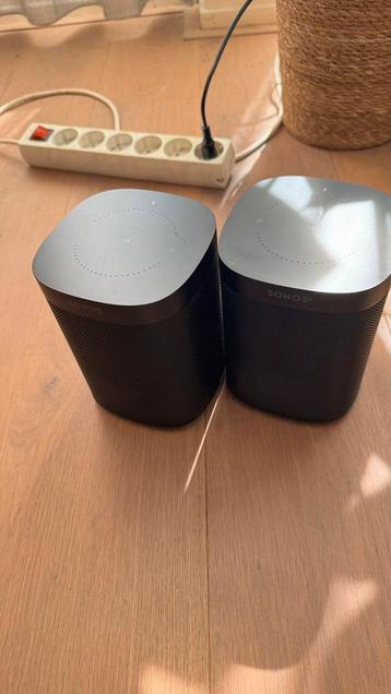 Sonos One (Gen 2) - Set van 2 beschikbaar voor biedingen