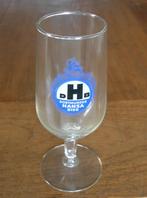 DORTMUNDER HANSA BIER Bierglas op voet. Afmeting Ø 6,5x16,5, Ophalen of Verzenden, Zo goed als nieuw, Glas of Glazen, Overige merken