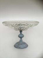 Kristal schaal op voet., Antiek en Kunst, Curiosa en Brocante, Ophalen of Verzenden
