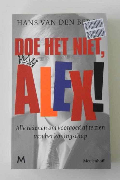 Doe het niet, Alex! - H. van den Berg, Boeken, Psychologie, Nieuw, Overige onderwerpen, Ophalen of Verzenden