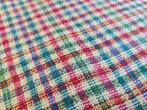 Ruitjes stof., Overige materialen, Overige kleuren, 120 cm of meer, Nieuw