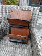 Vintage krantenhouder stijl Amsterdamse school, Huis en Inrichting, Woonaccessoires | Krantenbakken en Lectuurbakken, Ophalen of Verzenden