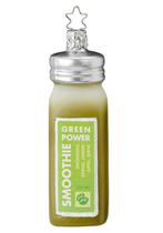 Glazen kerstbal Green Power Smoothie, Nieuw, Ophalen of Verzenden