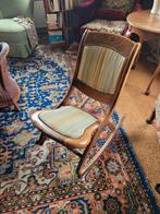 Antiek klapstoeltje, bootstoel Biedermeier, Ophalen
