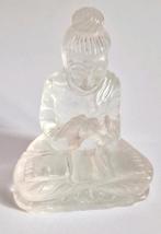 Oude Boeddha van bergkristal., Sieraden, Tassen en Uiterlijk, Edelstenen, Ophalen of Verzenden