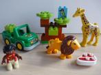 Duplo: 10802 Savanna, Safari, dieren, leeuw, giraf, wagen  C, Kinderen en Baby's, Speelgoed | Duplo en Lego, Complete set, Duplo