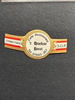 Vintage 't Hoekse Hout Reclame sigarenbandje, Ophalen of Verzenden, Gebruikt, Luciferdoosjes of -merken