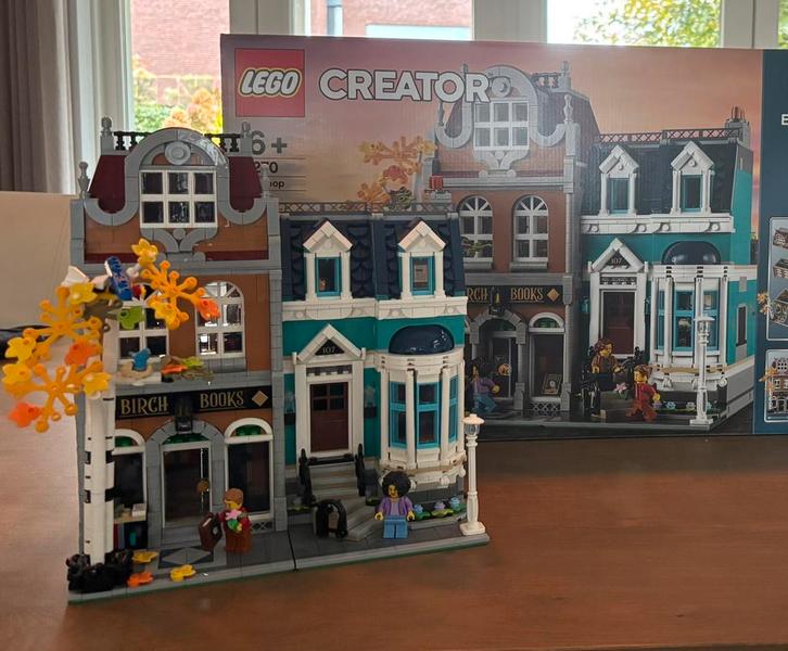 Lego 10270 Boekenwinkel, Kinderen en Baby's, Speelgoed | Duplo en Lego, Zo goed als nieuw, Lego, Complete set, Ophalen