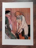 Henri Toulouse-Lautrec offset prent naakt erotiek, Antiek en Kunst, Verzenden