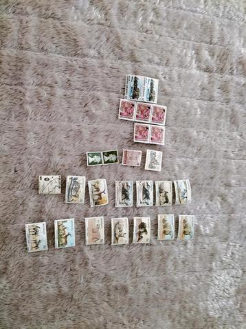 Verschillende postzegels,oa Botswana,Groot Brittannië, Zwede beschikbaar voor biedingen