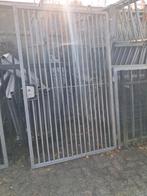 Enkele spijlen poort, Ophalen, Zo goed als nieuw, IJzer