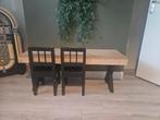 Tafeltje met stoeltjes, Kinderen en Baby's, Kinderkamer | Tafels en Stoelen, Ophalen, Gebruikt, Tafel(s) en Stoel(en)
