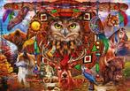 nieuwe bluebird legpuzzel 1000 Animal Totem, Ophalen of Verzenden, 500 t/m 1500 stukjes, Nieuw, Legpuzzel