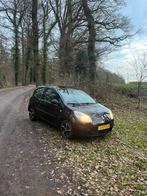 Sportief uitziende Renault Twingo 1.1 2008 met airco, Auto's, Voorwielaandrijving, 31 €/maand, 4 cilinders, Zwart