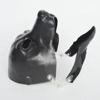 Zwart Honden Masker Met Bewegende Mond Latex Dier Hond Furry, Verzenden, Nieuw, Feestartikel, Halloween of Griezel