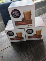 3 x Dolce Gusto cups Café au Lait decaffeinato 16st., Diversen, Ophalen of Verzenden