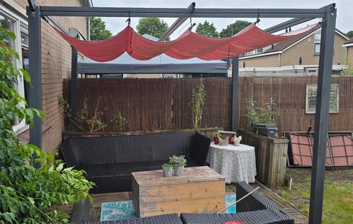 Tuintent 3,50x3,50, Tuin en Terras, Overkappingen, Gebruikt, Ophalen