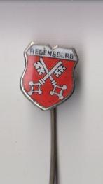 Duitsland Regensburg stadswapen speldje, Verzamelen, Speldjes, Pins en Buttons, Gebruikt, Niet vindbaar, Niet vindbaar, Speldje of Pin