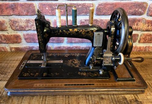 Clemens Müller Dresden naaimachine, Antiek en Kunst, Antiek | Naaimachines, Ophalen