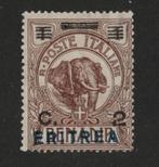 1924 2-besa ERITREA-Italiaanse kolonie-blauwe opdruk, Verzenden, Overige landen, Postfris